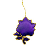 Adorno Flor violeta